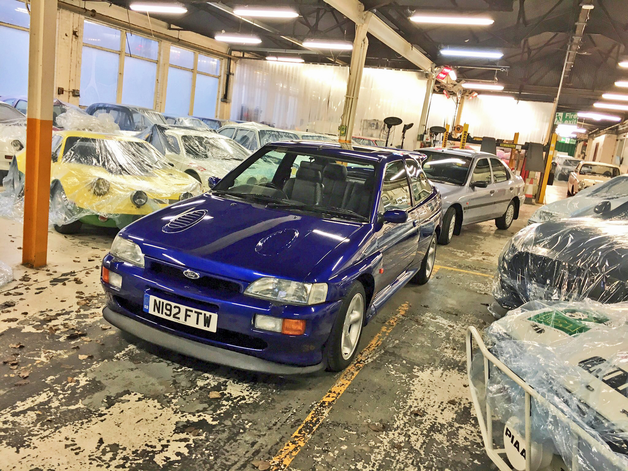 Cosworth in storage