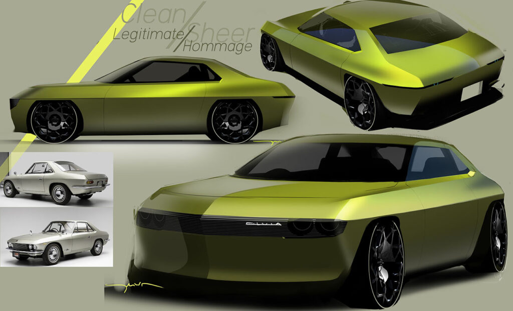 The original Silvia as an electric vehicle concept