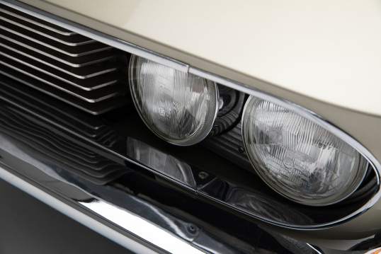 A view of the Nissan Silvia front grill